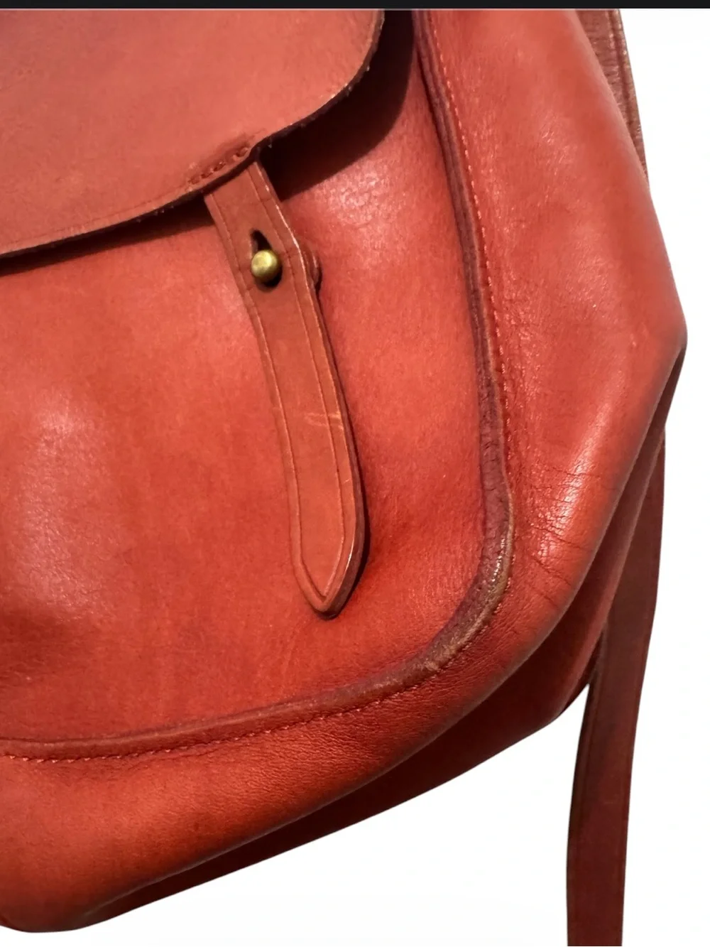 Madewell Watertower Leather Messenger Bag